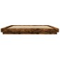 vidaXL Bettgestell Räuchereiche 180x200 cm Holzwerkstoff vidaXL Bettgestell Räuchereiche 180x200 cm Holzwerkstoff