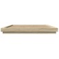 vidaXL Bettgestell Sonoma-Eiche 180x200 cm Holzwerkstoff vidaXL Bettgestell Sonoma-Eiche 180x200 cm Holzwerkstoff