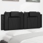 vidaXL Kopfteil-Kissen Schwarz 140 cm Kunstleder vidaXL Kopfteil-Kissen Schwarz 140 cm Kunstleder