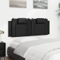 vidaXL Kopfteil-Kissen Schwarz 140 cm Kunstleder vidaXL Kopfteil-Kissen Schwarz 140 cm Kunstleder