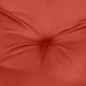 vidaXL Hochlehner-Auflagen 6 Stk. Melange Rot 120x50x7 cm Stoff vidaXL Hochlehner-Auflagen 6 Stk. Melange Rot 120x50x7 cm Stoff