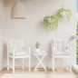 vidaXL Niedriglehner-Auflagen 2 Stk. Melange Creme 100x50x7 cm Stoff vidaXL Niedriglehner-Auflagen 2 Stk. Melange Creme 100x50x7 cm Stoff