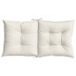 vidaXL Niedriglehner-Auflagen 2 Stk. Melange Creme 100x50x7 cm Stoff vidaXL Niedriglehner-Auflagen 2 Stk. Melange Creme 100x50x7 cm Stoff