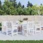 vidaXL Niedriglehner-Auflagen 6 Stk. Melange Creme 100x50x7 cm Stoff vidaXL Niedriglehner-Auflagen 6 Stk. Melange Creme 100x50x7 cm Stoff