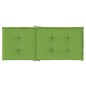 vidaXL Hochlehner-Auflagen 6 Stk. Melange Grün 120x50x4 cm Stoff vidaXL Hochlehner-Auflagen 6 Stk. Melange Grün 120x50x4 cm Stoff
