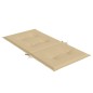 vidaXL Niedriglehner-Auflagen 4 Stk. Melange Beige 100x50x4 cm Stoff vidaXL Niedriglehner-Auflagen 4 Stk. Melange Beige 100x50x4 cm Stoff