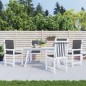 vidaXL Niedriglehner-Auflagen 4 Stk Melange Anthrazit 100x50x4cm Stoff vidaXL Niedriglehner-Auflagen 4 Stk Melange Anthrazit 100x50x4cm Stoff
