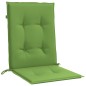 vidaXL Niedriglehner-Auflagen 2 Stk. Melange Grün 100x50x4 cm Stoff vidaXL Niedriglehner-Auflagen 2 Stk. Melange Grün 100x50x4 cm Stoff