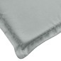 vidaXL Sonnenliegen-Auflage Melange Hellgrau 186x58x3 cm Stoff vidaXL Sonnenliegen-Auflage Melange Hellgrau 186x58x3 cm Stoff