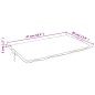 vidaXL Sonnenliegen-Auflage Melange Hellgrau 186x58x3 cm Stoff vidaXL Sonnenliegen-Auflage Melange Hellgrau 186x58x3 cm Stoff