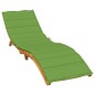 vidaXL Sonnenliegen-Auflage Melange Grün 200x70x4 cm Stoff vidaXL Sonnenliegen-Auflage Melange Grün 200x70x4 cm Stoff