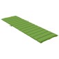 vidaXL Sonnenliegen-Auflage Melange Grün 200x70x4 cm Stoff vidaXL Sonnenliegen-Auflage Melange Grün 200x70x4 cm Stoff