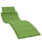 vidaXL Sonnenliegen-Auflage Melange Grün 186x58x3 cm Stoff vidaXL Sonnenliegen-Auflage Melange Grün 186x58x3 cm Stoff