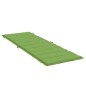 vidaXL Sonnenliegen-Auflage Melange Grün 186x58x3 cm Stoff vidaXL Sonnenliegen-Auflage Melange Grün 186x58x3 cm Stoff