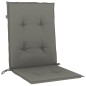 vidaXL Niedriglehner-Auflagen 2 Stk. Dunkelgrau 100x50x4 cm Stoff vidaXL Niedriglehner-Auflagen 2 Stk. Dunkelgrau 100x50x4 cm Stoff