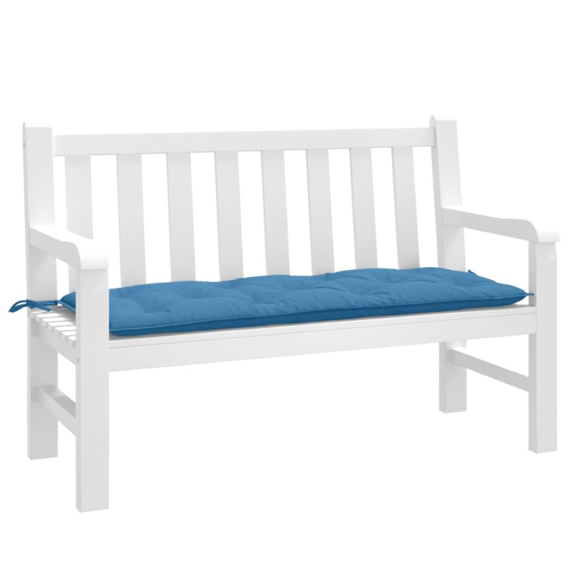 vidaXL Gartenbank-Auflage Melange Blau 120x50x7 cm Stoff vidaXL Gartenbank-Auflage Melange Blau 120x50x7 cm Stoff