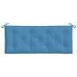 vidaXL Gartenbank-Auflage Melange Blau 120x50x7 cm Stoff vidaXL Gartenbank-Auflage Melange Blau 120x50x7 cm Stoff