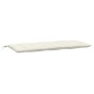 vidaXL Gartenbank-Auflage Melange Creme 120x50x7 cm Stoff vidaXL Gartenbank-Auflage Melange Creme 120x50x7 cm Stoff