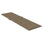 vidaXL Liegestuhl-Auflage Melange Taupe (75+105)x50x3 cm Stoff vidaXL Liegestuhl-Auflage Melange Taupe (75+105)x50x3 cm Stoff
