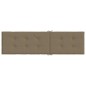 vidaXL Liegestuhl-Auflage Melange Taupe (75+105)x50x3 cm Stoff vidaXL Liegestuhl-Auflage Melange Taupe (75+105)x50x3 cm Stoff