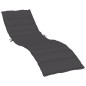 vidaXL Sonnenliegen-Auflage Melange Anthrazit 200x50x4 cm Stoff vidaXL Sonnenliegen-Auflage Melange Anthrazit 200x50x4 cm Stoff