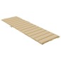 vidaXL Sonnenliegen-Auflage Melange Beige 200x60x4 cm Stoff vidaXL Sonnenliegen-Auflage Melange Beige 200x60x4 cm Stoff