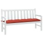 vidaXL Gartenbank-Auflage Melange Rot 150x50x7 cm Stoff vidaXL Gartenbank-Auflage Melange Rot 150x50x7 cm Stoff