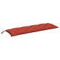 vidaXL Gartenbank-Auflage Melange Rot 150x50x7 cm Stoff vidaXL Gartenbank-Auflage Melange Rot 150x50x7 cm Stoff