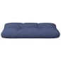 vidaXL Palettenkissen Marineblau 120x40x12 cm Stoff vidaXL Palettenkissen Marineblau 120x40x12 cm Stoff