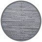 vidaXL Outdoor-Teppich Grau Ø120 cm PP vidaXL Outdoor-Teppich Grau Ø120 cm PP