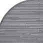 vidaXL Outdoor-Teppich Grau Ø120 cm PP vidaXL Outdoor-Teppich Grau Ø120 cm PP