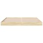 vidaXL Bettgestell ohne Matratze Sonoma-Eiche 200x200 cm Holzwerkstoff vidaXL Bettgestell ohne Matratze Sonoma-Eiche 200x200 cm Holzwerkstoff
