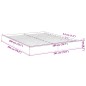 vidaXL Bettgestell ohne Matratze Sonoma-Eiche 200x200 cm Holzwerkstoff vidaXL Bettgestell ohne Matratze Sonoma-Eiche 200x200 cm Holzwerkstoff