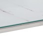 vidaXL Konsolentisch Silbern Edelstahl und Hartglas vidaXL Konsolentisch Silbern Edelstahl und Hartglas