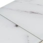 vidaXL Konsolentisch Silbern Edelstahl und Hartglas
