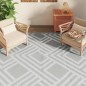 vidaXL Outdoor-Teppich Grau 190x290 cm PP vidaXL Outdoor-Teppich Grau 190x290 cm PP