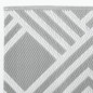 vidaXL Outdoor-Teppich Grau 190x290 cm PP vidaXL Outdoor-Teppich Grau 190x290 cm PP