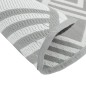 vidaXL Outdoor-Teppich Grau Ø200 cm PP vidaXL Outdoor-Teppich Grau Ø200 cm PP