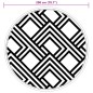 vidaXL Outdoor-Teppich Grau Ø200 cm PP vidaXL Outdoor-Teppich Grau Ø200 cm PP