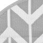 vidaXL Outdoor-Teppich Grau Ø200 cm PP vidaXL Outdoor-Teppich Grau Ø200 cm PP