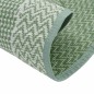 vidaXL Outdoor-Teppich Grün Ø120 cm PP vidaXL Outdoor-Teppich Grün Ø120 cm PP