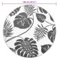 vidaXL Outdoor-Teppich Grün Ø120 cm PP vidaXL Outdoor-Teppich Grün Ø120 cm PP