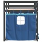 vidaXL Etagenbett mit Vorhängen Blau 90x200 cm Massivholz Kiefer vidaXL Etagenbett mit Vorhängen Blau 90x200 cm Massivholz Kiefer