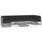 vidaXL 8-tlg. Garten-Lounge-Set mit Kissen Grau Massivholz Kiefer vidaXL 8-tlg. Garten-Lounge-Set mit Kissen Grau Massivholz Kiefer