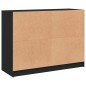 vidaXL Sideboard Schwarz 102x37x75,5 cm Holzwerkstoff vidaXL Sideboard Schwarz 102x37x75,5 cm Holzwerkstoff