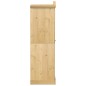 vidaXL Kleiderschrank Corona 55x52x170 cm Massivholz Kiefer vidaXL Kleiderschrank Corona 55x52x170 cm Massivholz Kiefer