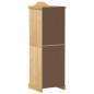 vidaXL Kleiderschrank Corona 55x52x170 cm Massivholz Kiefer vidaXL Kleiderschrank Corona 55x52x170 cm Massivholz Kiefer