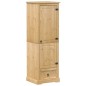 vidaXL Kleiderschrank Corona 55x50x170 cm Massivholz Kiefer vidaXL Kleiderschrank Corona 55x50x170 cm Massivholz Kiefer