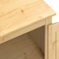 vidaXL Kleiderschrank Corona 55x50x170 cm Massivholz Kiefer vidaXL Kleiderschrank Corona 55x50x170 cm Massivholz Kiefer