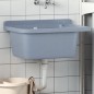 vidaXL Ausgussbecken Wandmontage Grau 60x40x28 cm Harz vidaXL Ausgussbecken Wandmontage Grau 60x40x28 cm Harz